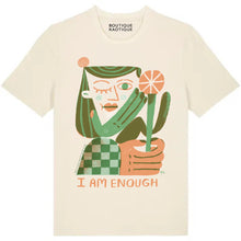 Load image into Gallery viewer, I Am Enough Organic Cotton T-Shirt.