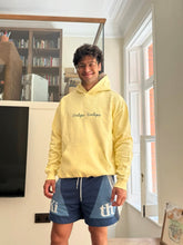 Load image into Gallery viewer, Butter Yellow Logo Organic Hoodie.
