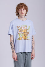 Load image into Gallery viewer, Groovy Nature Serene Blue Organic Cotton T-Shirt.