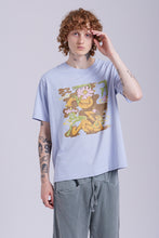 Load image into Gallery viewer, Groovy Nature Serene Blue Organic Cotton T-Shirt.