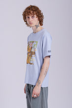 Load image into Gallery viewer, Groovy Nature Serene Blue Organic Cotton T-Shirt.
