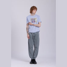 Load image into Gallery viewer, Hidden Ghosts Serene Blue Organic Cotton T-Shirt.