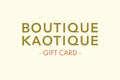Digital Gift Card