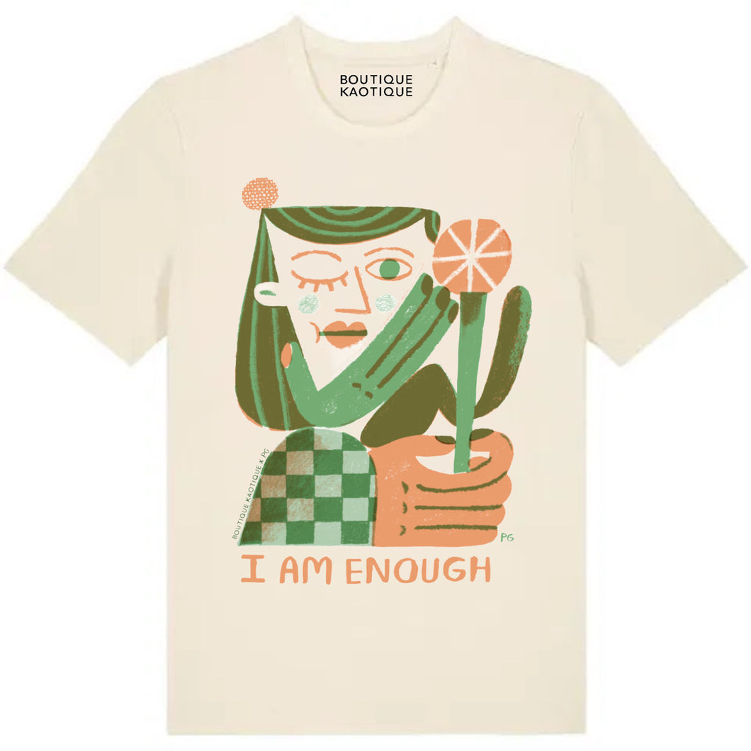 I Am Enough Organic Cotton T-Shirt.