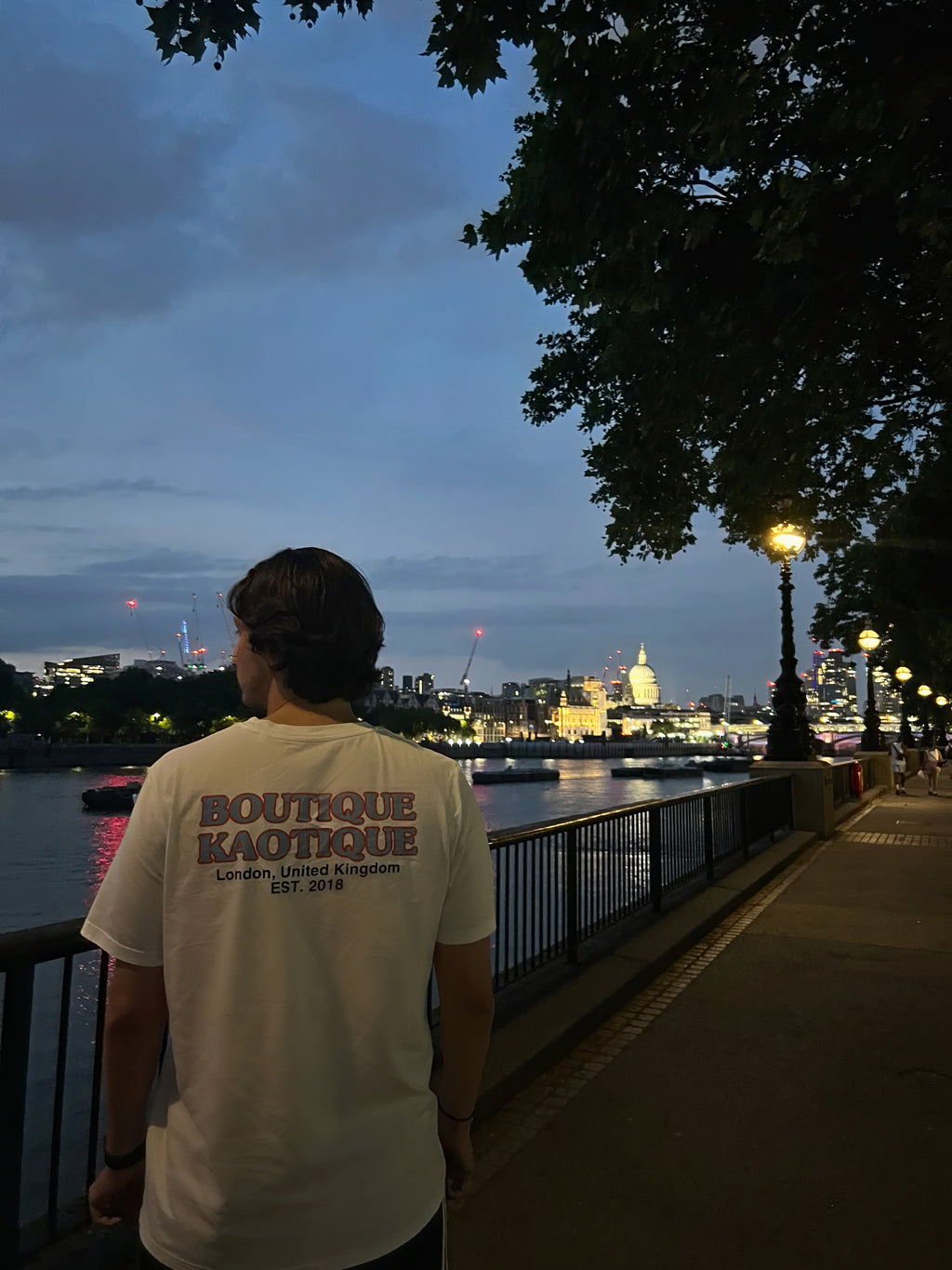 Spring Logo Organic Cotton T-Shirt.