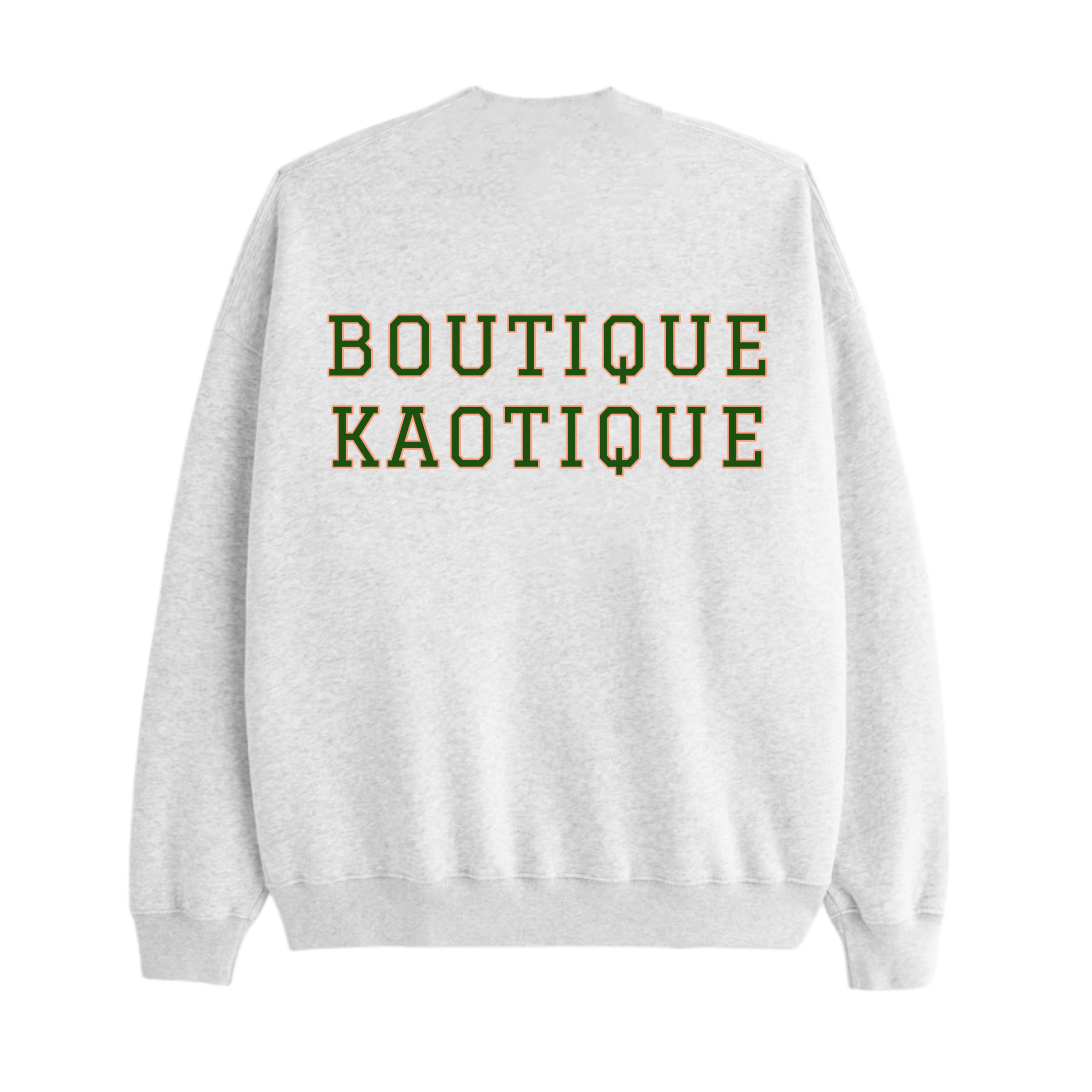 It Will All Work Out Grey Organic Cotton Sweatshirt.