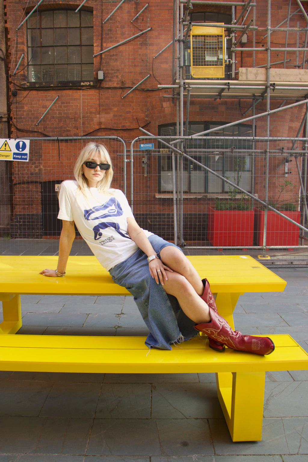 Strike a Pose Organic Cotton T-Shirt.