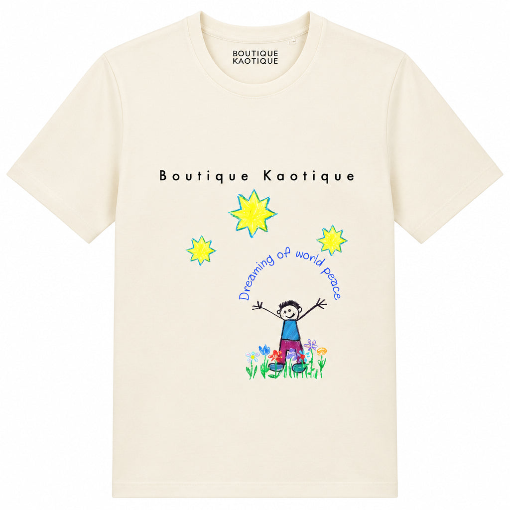 Dreaming of World Peace Organic Cotton T-shirt