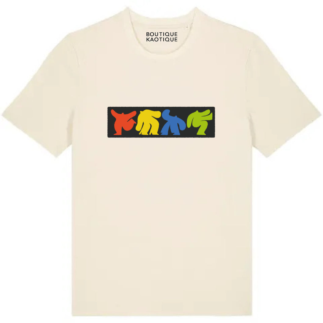 Disco Dancing Organic Cotton T-Shirt.