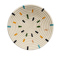 Playful Handwoven Sisal & Sweetgrass Basket 8" | Rwanda | Boutique Kaotique
