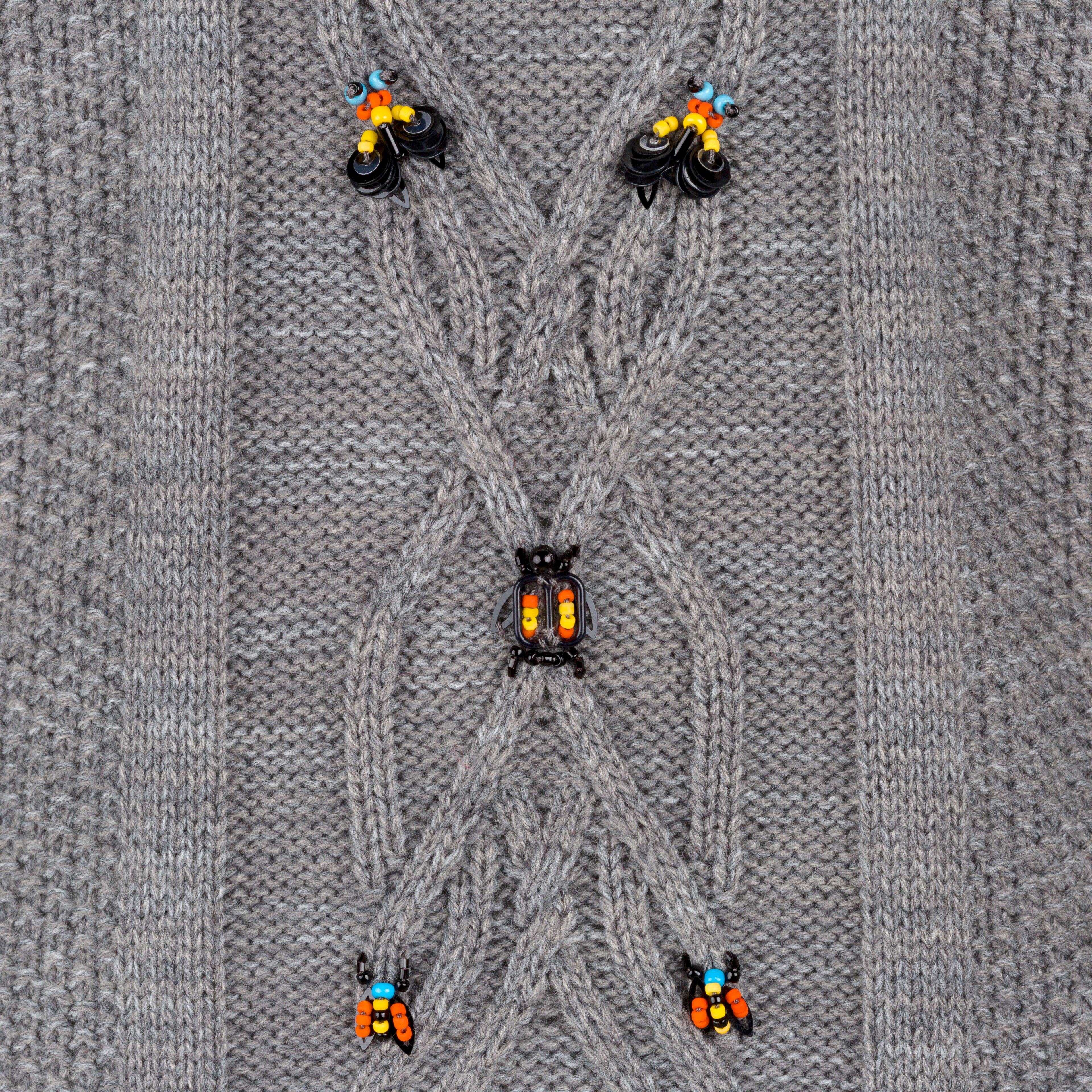 Wool Embroidered Vest