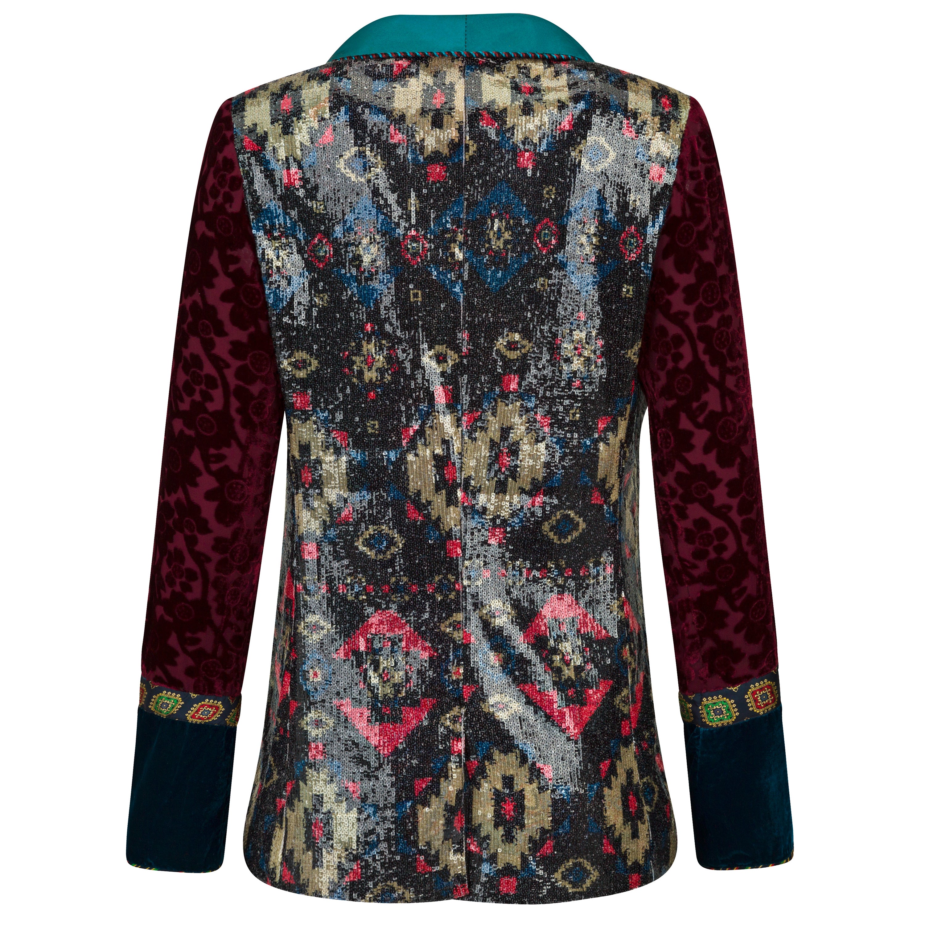 Velvet Sequins Blazer