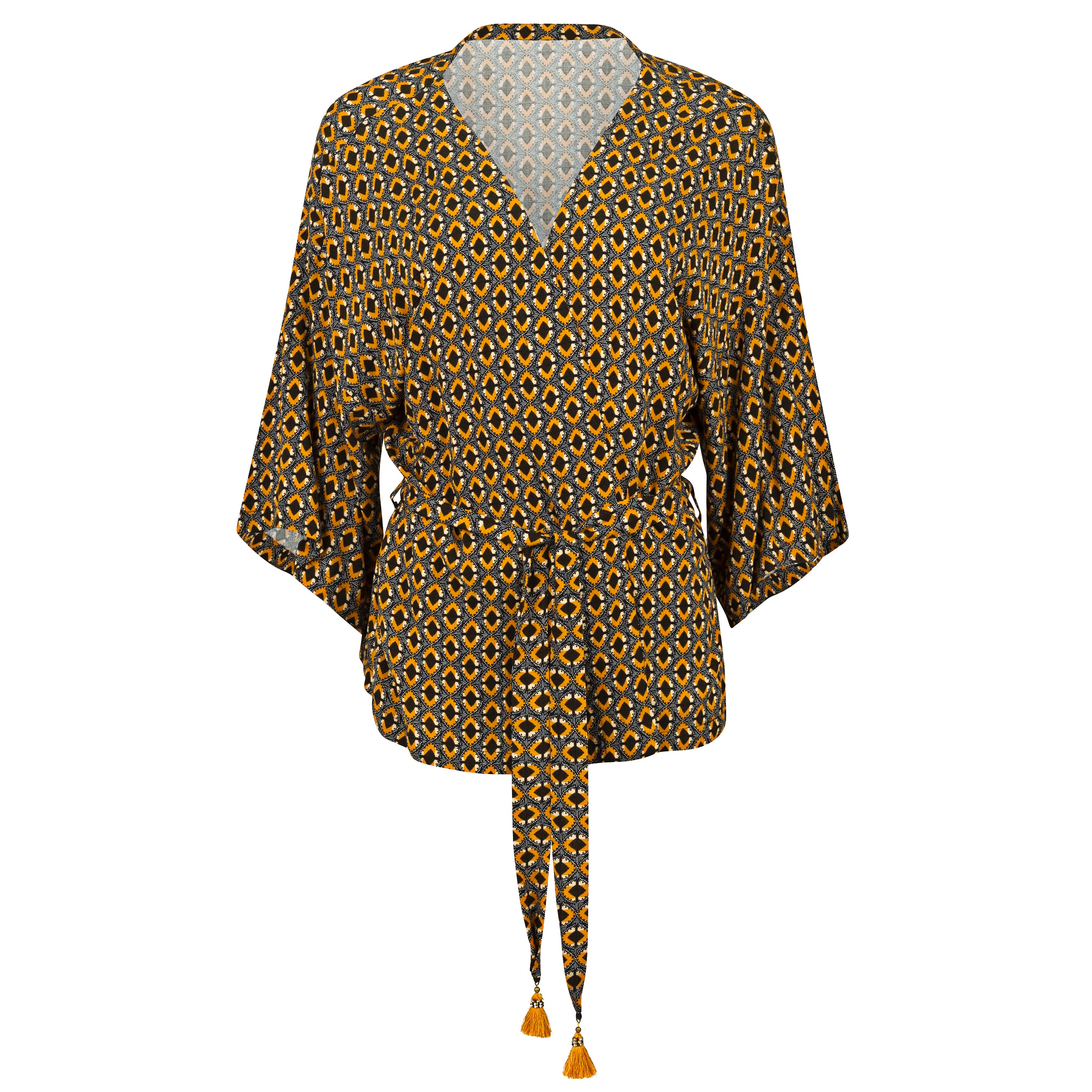 Moroccan Brown Kimono