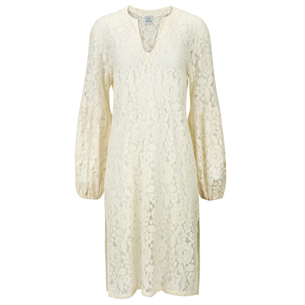 Moroccan White Lace Summer Cover Up