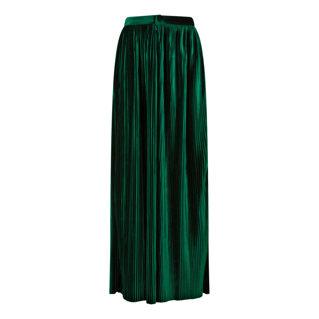 Green Velvet Trousers