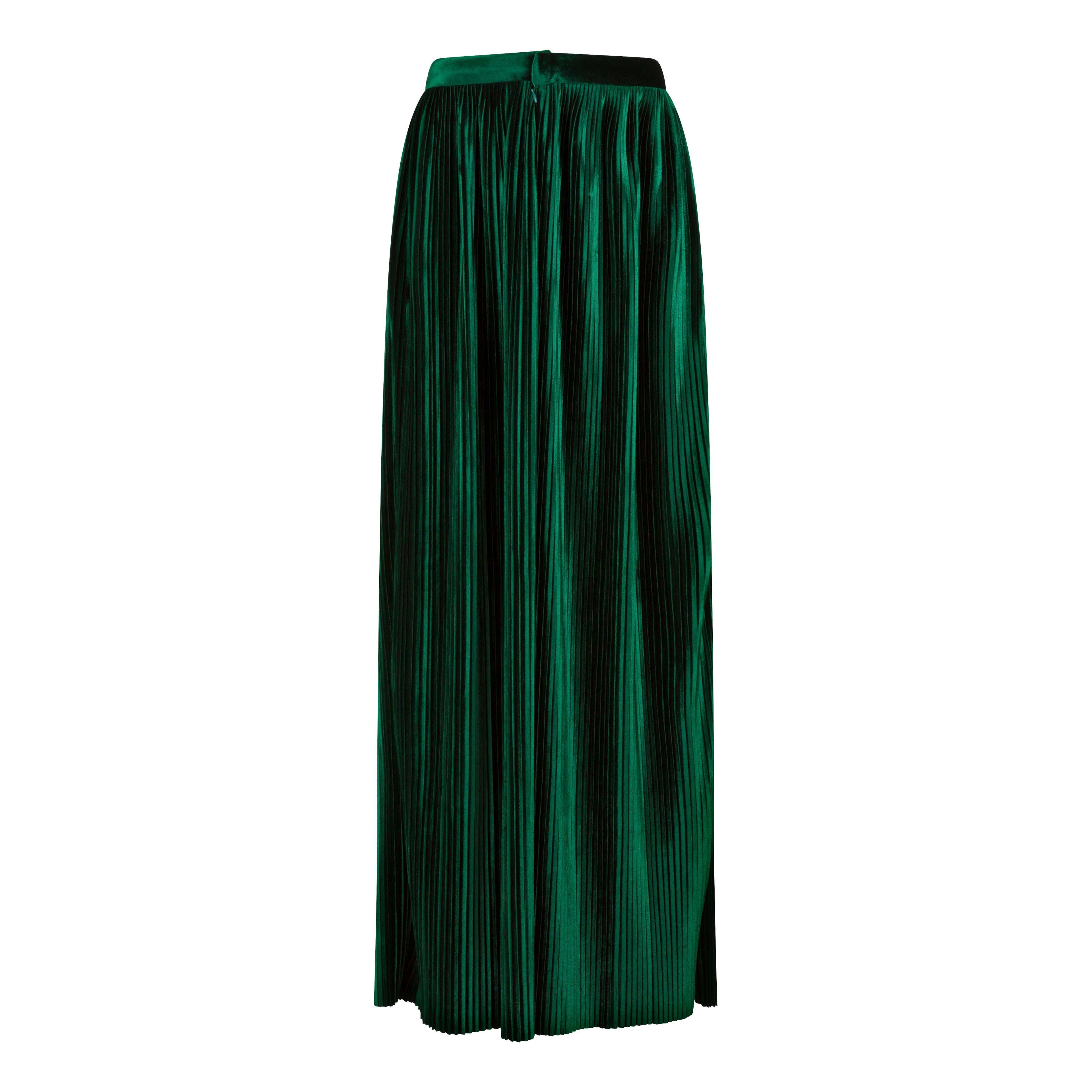 Green Velvet Trousers