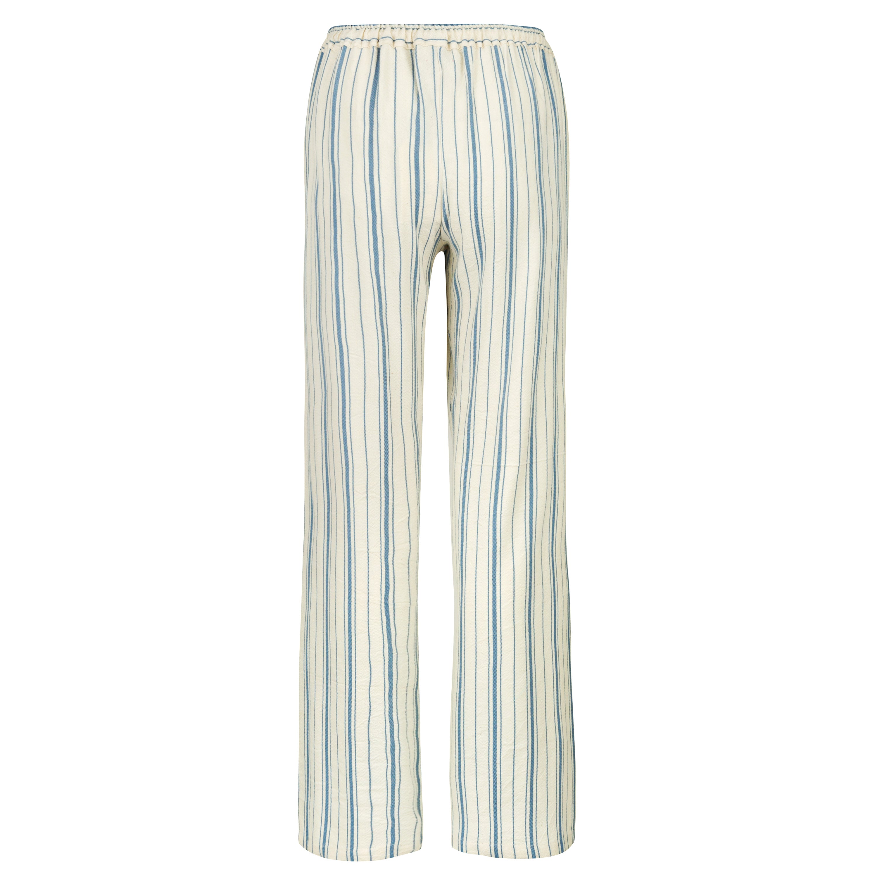 Moroccan Blue Stripped Summer Trousers