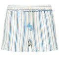 Moroccan Blue Stripped Summer Shorts