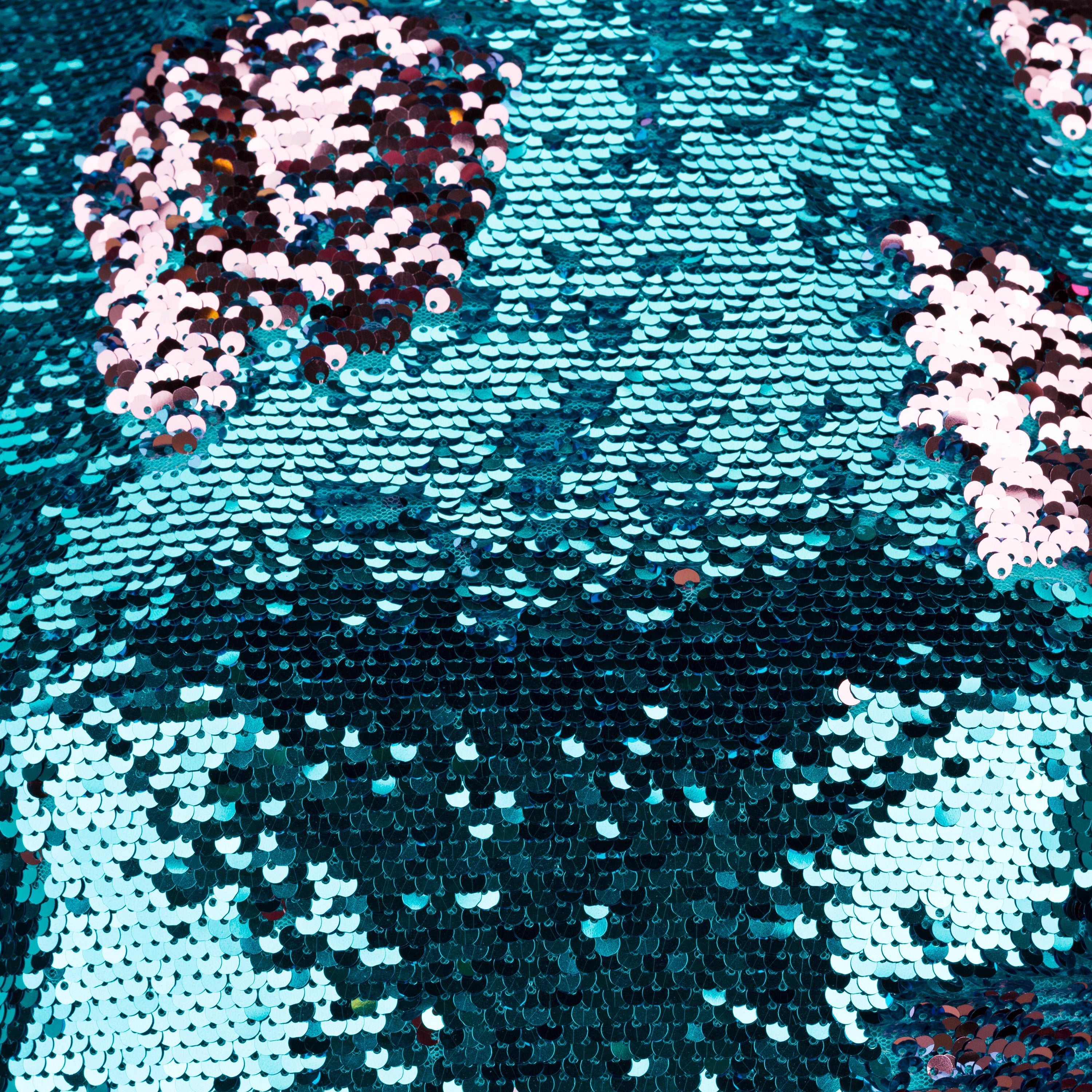 Blue Sequins Party Dress