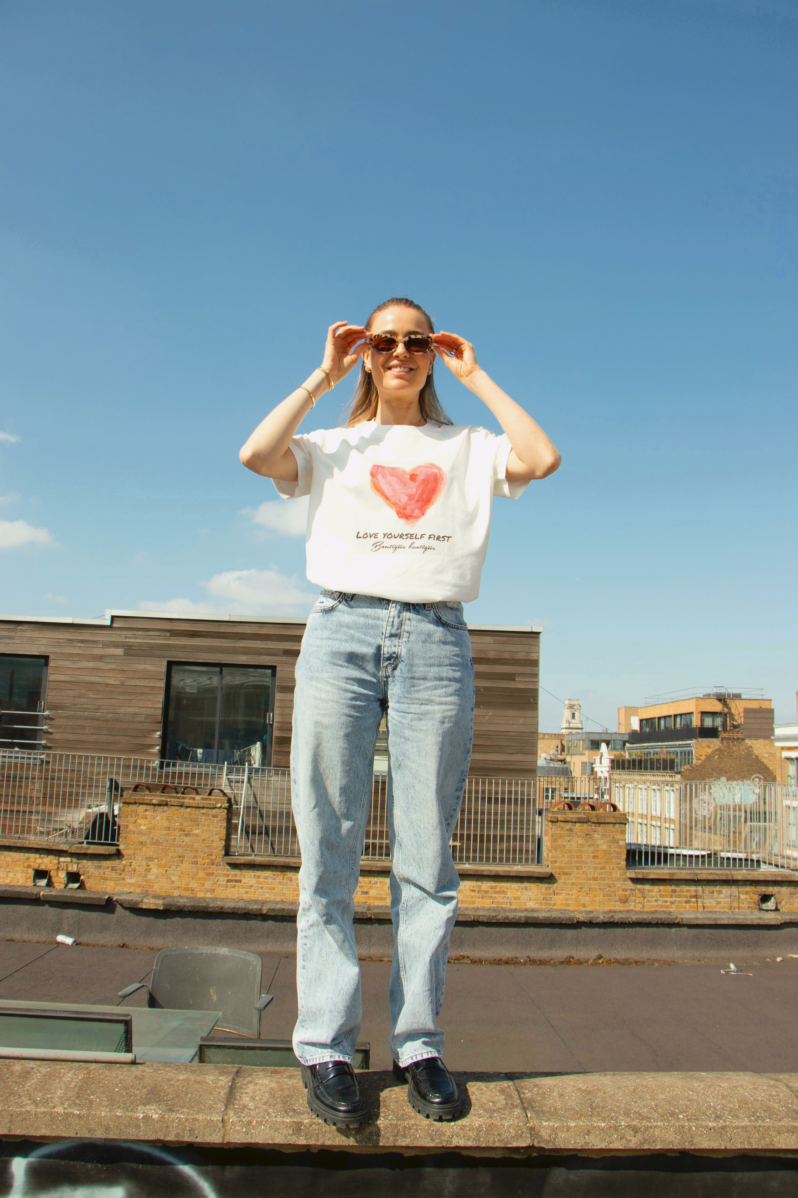 Love Yourself First Organic Cotton T-Shirt.