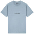 Light blue t-shirt with 'I'm Kaotique' text on a white background
