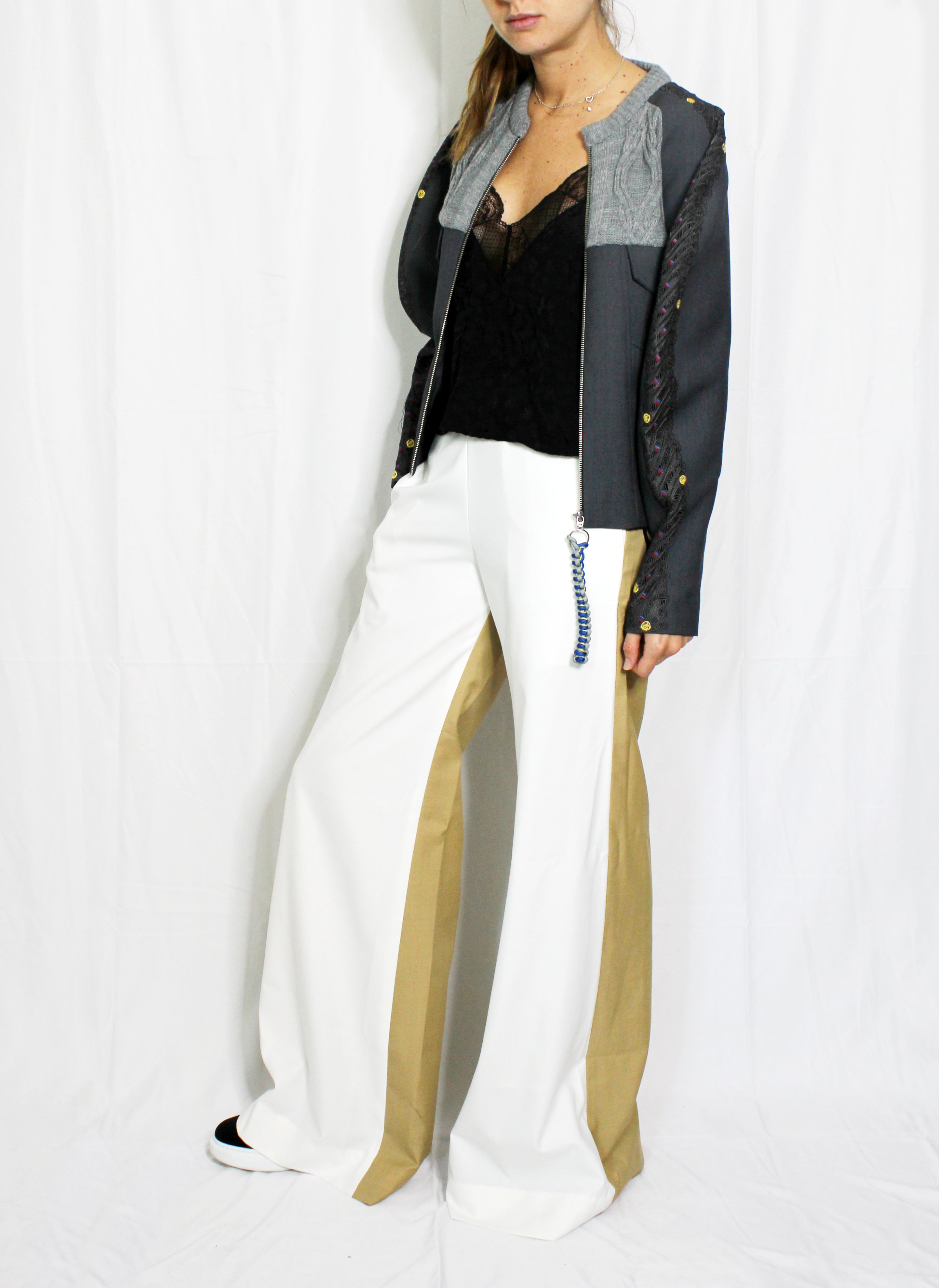 Knitted Bomber Jacket