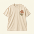 Cosmic Caps Cream Organic Cotton Mushroom T-Shirt