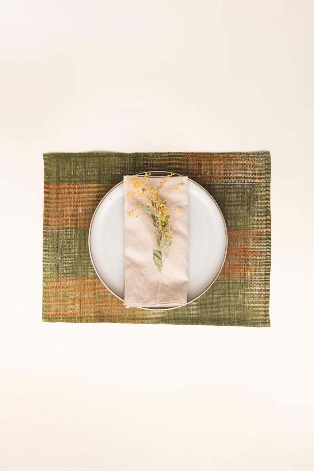Abaca Ikat Placemats | Set of 4 | Handwoven by Daraghuyan Tribe | Bukidnon Philippines | 42×31.5cm