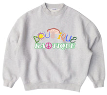Load image into Gallery viewer, Kaotique Shroom Grey Organic Cotton Sweatshirt.
