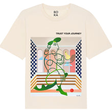 Load image into Gallery viewer, Trust Your Journey Organic Cotton T-Shirt.
