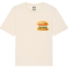 Load image into Gallery viewer, Let&#39;s Stop Counting Calories Organic Cotton T-Shirt.

