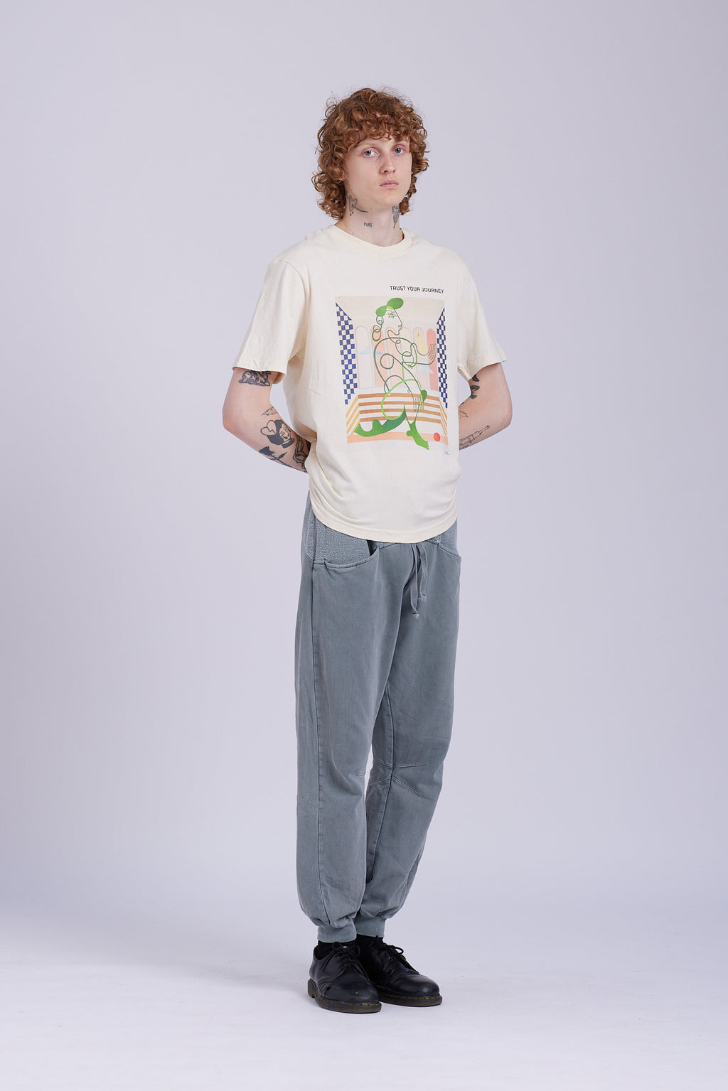 Trust Your Journey Organic Cotton T-Shirt.