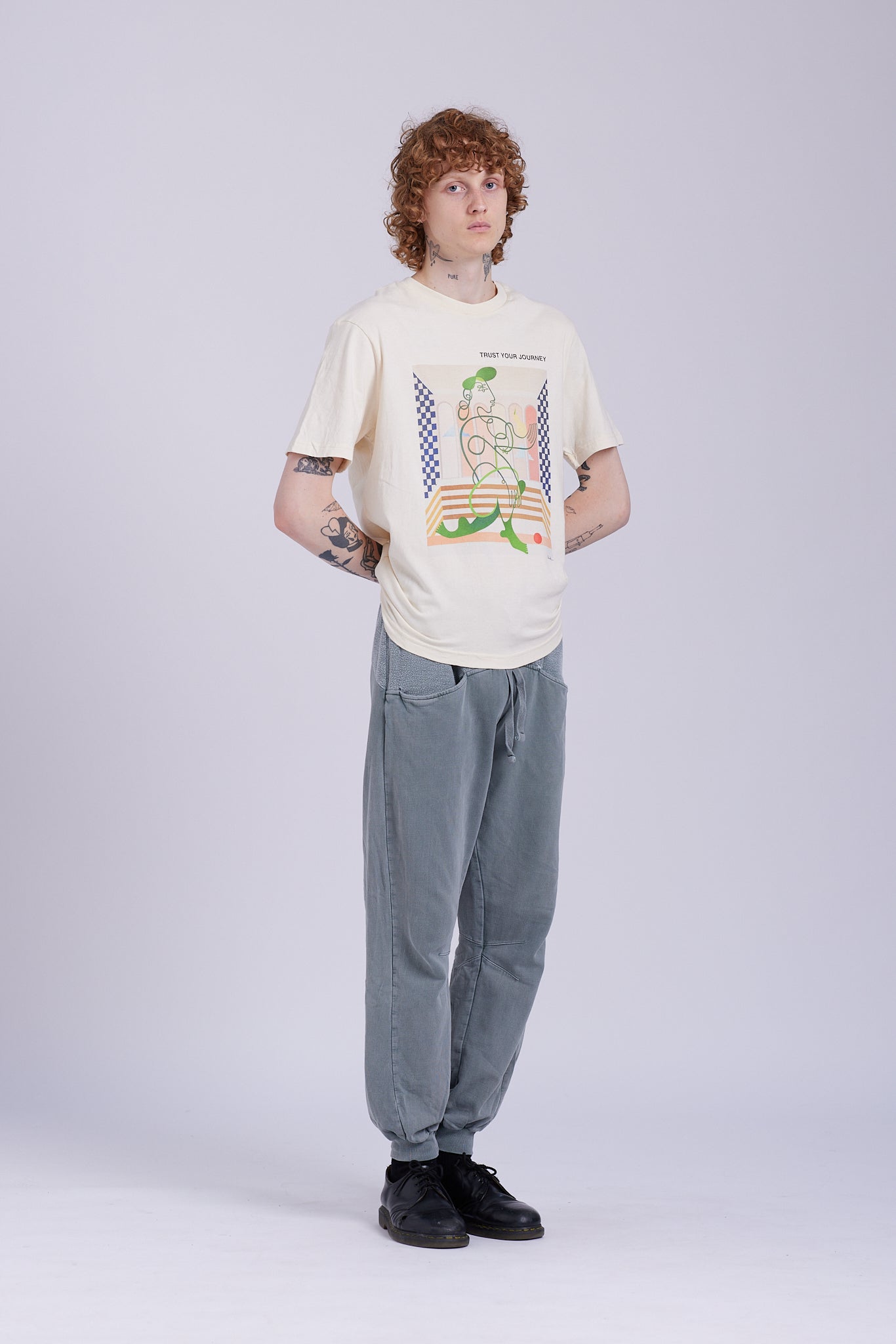 Trust Your Journey Organic Cotton T-Shirt.