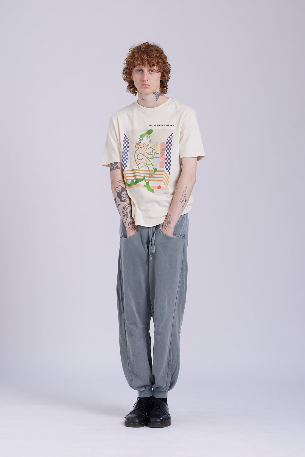 Trust Your Journey Organic Cotton T-Shirt.