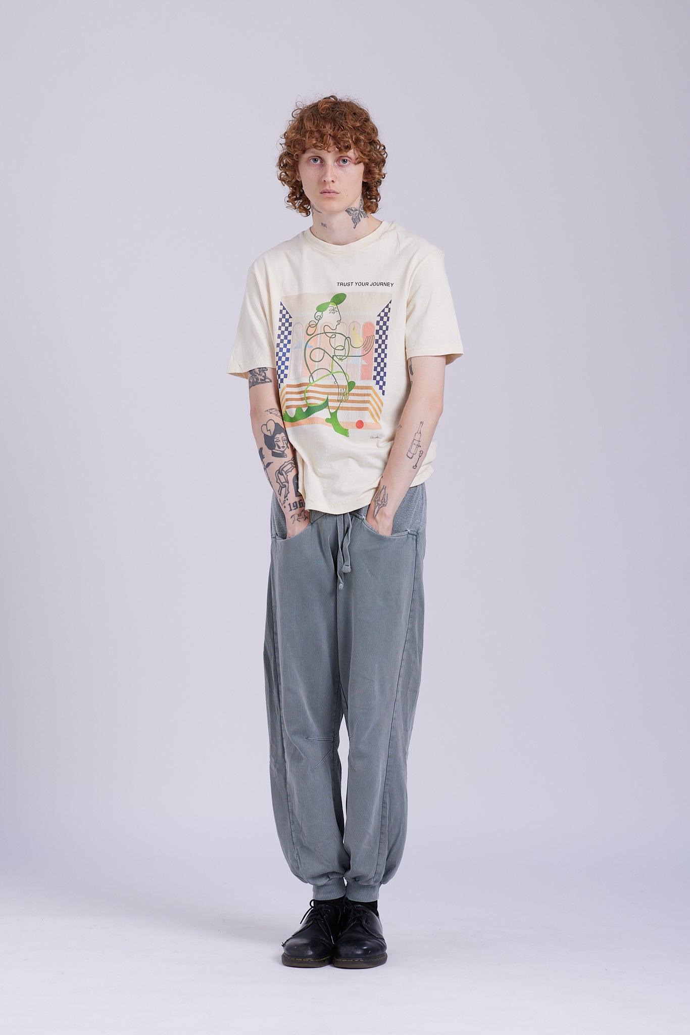 Trust Your Journey Organic Cotton T-Shirt.