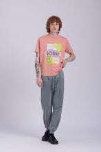 Load image into Gallery viewer, Going Bananas Rose Clay Organic Cotton T-Shirt.
