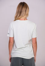 Load image into Gallery viewer, Medi(ca)tation Works Lime Green Organic Cotton T-Shirt.

